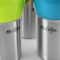 Mr. Coffee Traverse 16oz. Stainless Steel & Ceramic Travel Mug Set